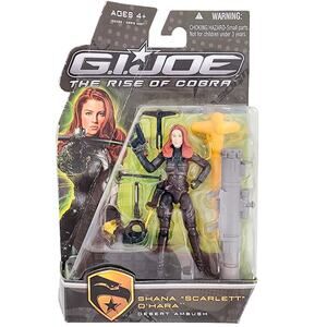 GI Joe Shana Scarlett O’Hara Rise of Cobra Desert Ambush Action Figure Sergeant